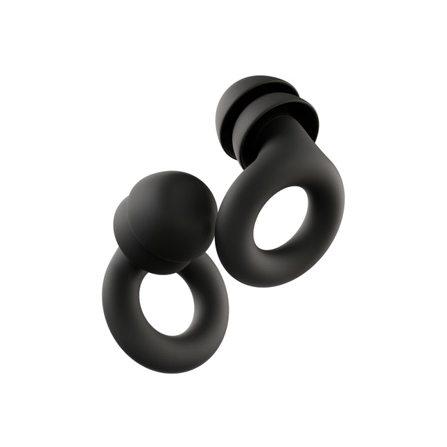Loop Quiet 2 Plus Earplugs with Double Tips – Ultra-comfortable, reusable earplugs for sleep, concentration, travel, and noise sensitivity | 24 dB SNR noise reduction + 3 dB with tips