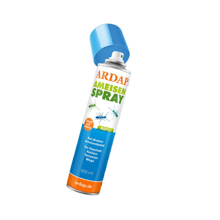 ARDAP Repell Ant Spray 400ml - Ant spray for outdoors &amp; against ants in the house - Ant remedy - Ant spray for acute ant infestation - Works quickly &amp; effectively (PT19)