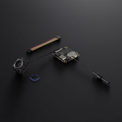 DJI O4 Air Unit for FPV drones, digital transmission system, low latency of 20 ms, maximum range of 10 km, video recording at 4K/60fps, 8.2 g lightweight body, 1/2-inch CMOS sensor