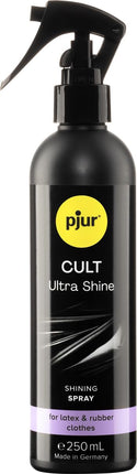 pjur CULT Ultra Shine - Latex Care for intensive shine without polishing - also for rubber (250ml)