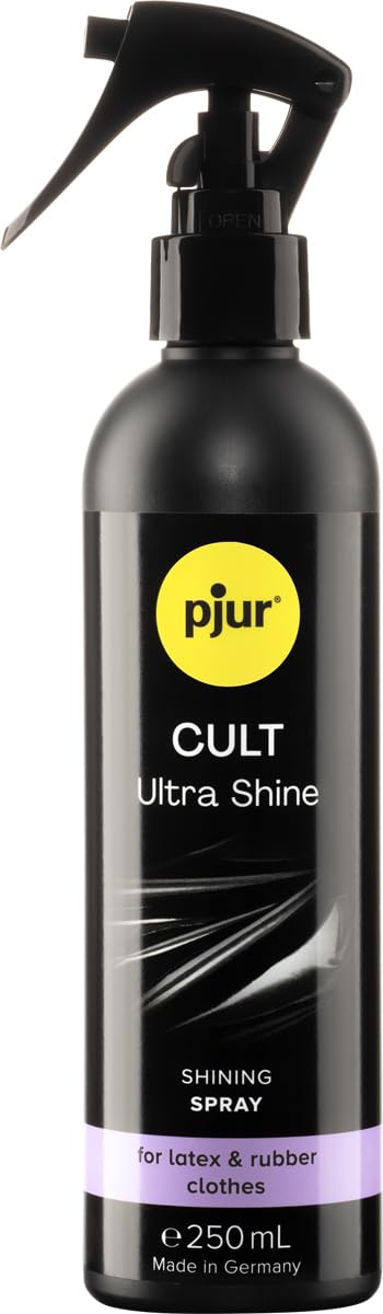 pjur CULT Ultra Shine - Latex Care for intensive shine without polishing - also for rubber (250ml)