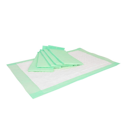 Teqler 100 Disposable Underpads T-190649, prefolded and ready to use, ideal for home care, 60 cm x 90 cm, 60 x 90 cm