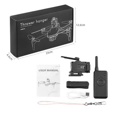 Akemaio Airdrop Air Drop System Compatible with GD91 Pro Drone Fishing Lure Wedding Ring Gift Letter Deliver Life Rescue Throw Thrower