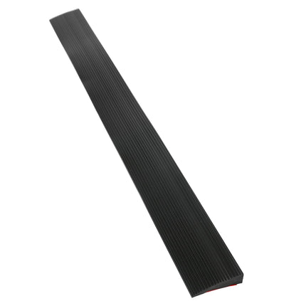 Self-adhesive door threshold ramp, 90 x 8 x 2 cm flexible wheelchair ramp, rubber ramp, threshold ramp, curb ramp for wheelchairs, sweeping robots, scooters