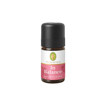 PRIMAVERA In Balance Fragrance Blend 5 ml - Rose, Orange and Rose Geranium - Aroma Oil, Fragrance Oil, Essential Oil Aromatherapy - Balancing - Vegan