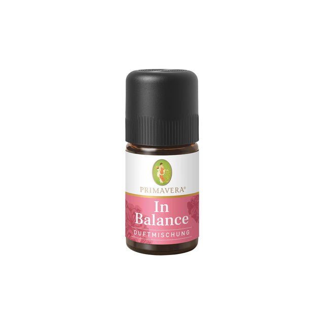 PRIMAVERA In Balance Fragrance Blend 5 ml - Rose, Orange and Rose Geranium - Aroma Oil, Fragrance Oil, Essential Oil Aromatherapy - Balancing - Vegan