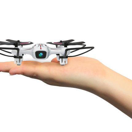 JAMARA 422029 - Angle 120 Altitude HD Wifi VR, incl. VR glasses, altitude hold adjustment, compass/flyback, track following - flight path planning mode, 120° wide-angle camera, low voltage warning, 40 KM/h