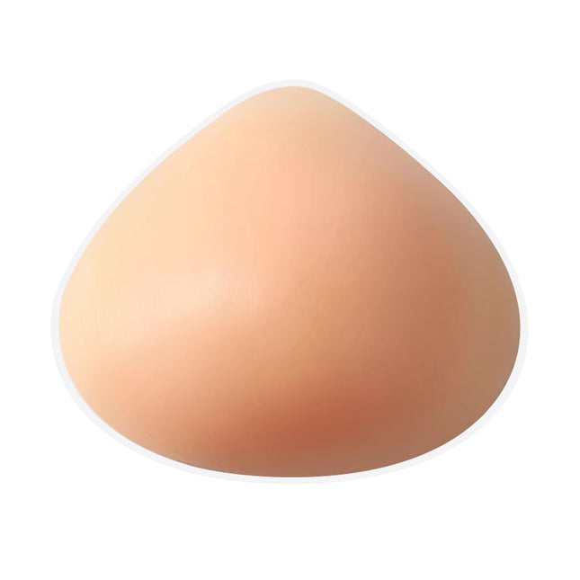 ELMIKA Silicone Breast Forms Triangle Mastectomy Breast Prosthesis Bra Pad Enhancer, Cup B 250g/piece