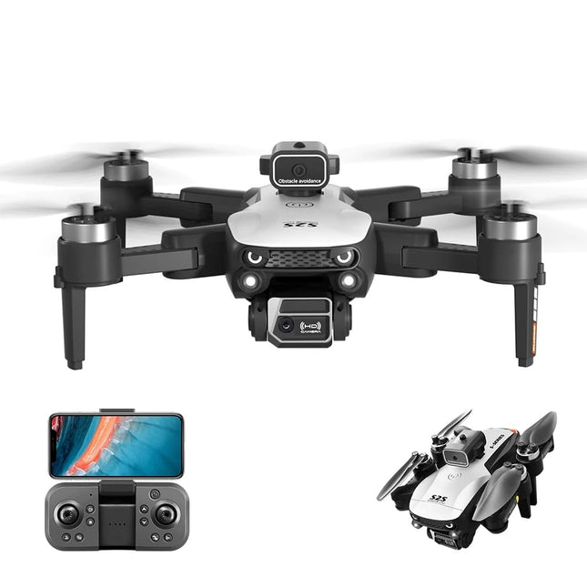 LUXWALLET Libra Spectra - 2025 Editie - Drone Met Laser Obstakel Ontwijking - Dual-Camera Systeem - Optical Flight Positioning - Stijgen En Landen Met EEN Knop - Headless Mode