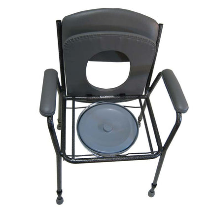 Drive Medical commode chair TS 130, black-silver