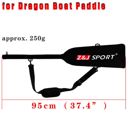 Z&amp;J SPORT Dragon Boat Paddle Bag 137x23cm, IDBF Approved Paddle Cover with Carrying Handle (S)