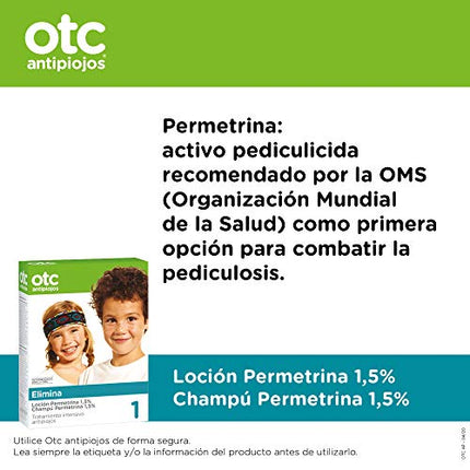 Otc Antipiojos 1 Locion +Cham Permetrina