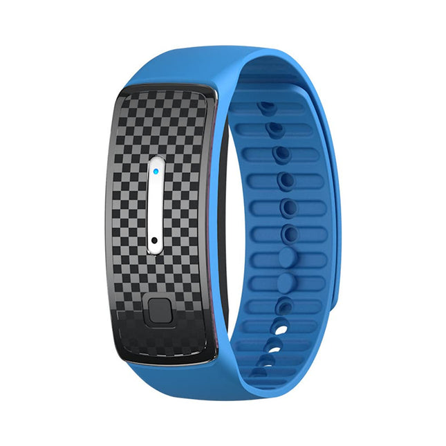 Ultrasonic Mosquito Repellent Bracelet, Waterproof Anti-Mosquito Band, Ultrasonic Mosquito Repellent Bracelets Anti-Mosquito Band for Children Adults Reusable, Blue
