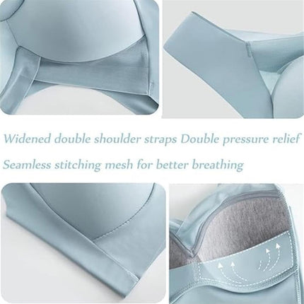 Hatme Posture Corrector Bra, Wmbra Original, Comfy Back Bra for Women (DE/NL/SE/PL, Alphanumeric, XL, Regular, Regular, Black)