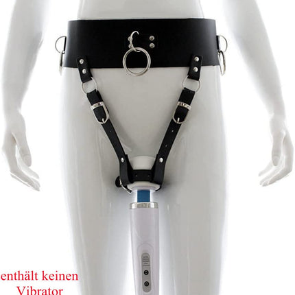 Vibrator belt BDSM bondage chastity belt suitable for magic wand chastity vibrators chastity fetish sex toy