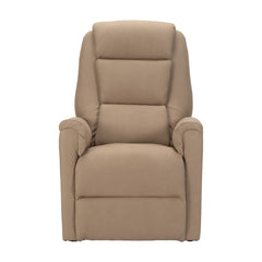 POLTRONE ITALIA Rebecca 2 Motors PERSONALIZED TV armchair with stand-up aid Medical device 2 wheels Micro spring seat Faux leather Camel