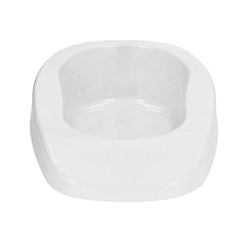 Sturdy Portable Plastic Bedpan, Bedpan for Bedridden Patients with Lid Handle for Pregnant Women (White)