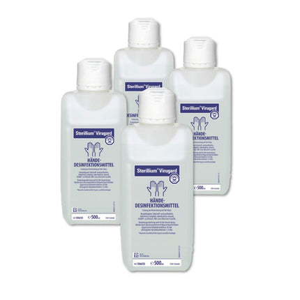 Sterillium Virugard Hand Disinfectant | 4 x 500 ml Bottle