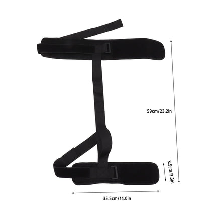 Leg Lifting Belt, Adjustable, Breathable Leg Recovery Training, Mobility Aids, Extra Long Leg Belt