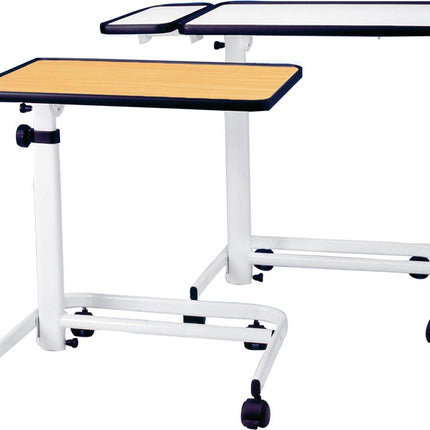 Bedside table - side table with and without side panel - white (without side panel)