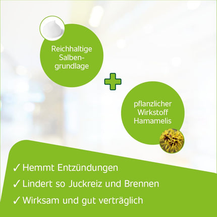 Hametum Hemorrhoid Set | 25g ointment | 10 suppositories and moist care wipes | herbal medicine with witch hazel | anti-inflammatory | relieves itching and burning | well-tolerated