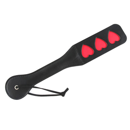 SM paddle made of leather, bondage &amp; SM leather, SM paddle spanking, leather whip, paddle flogger cosplay sex toy, for couples fetish cosplay (love)
