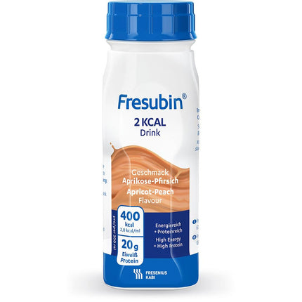 Fresenius Kabi Fresubin 2 Kcal Fibre Drink Mixed, with 6 Delicious Flavors, 200 ml (24 pieces)