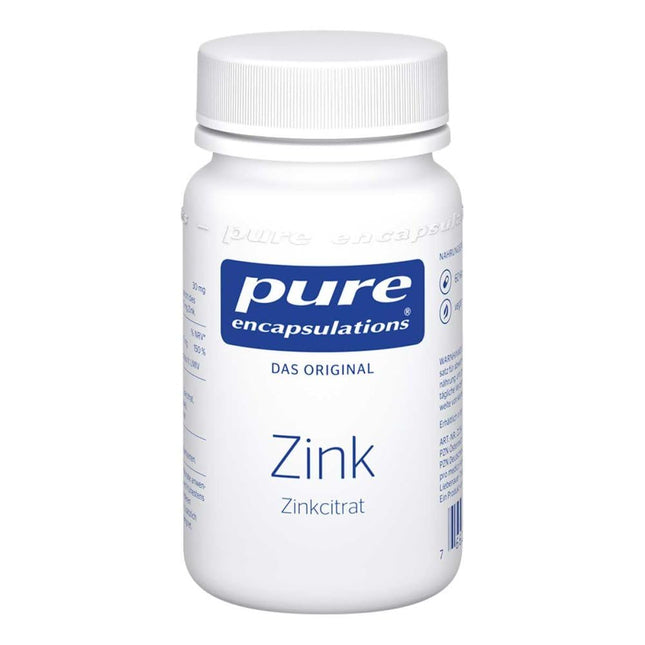 Pure Encapsulations Zinc (Zinc Citrate) 60 Capsules