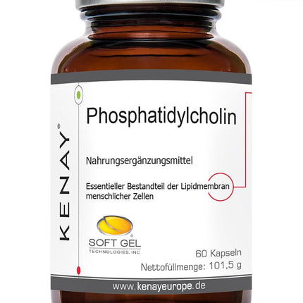 KENAY EUROPE | Phosphatidylcholine | 385mg 60 Capsules | Dietary Supplement | KENAY®