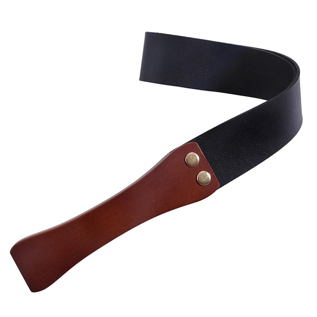 Whip for Sex - Fetish Erotic Bondage SM Paddle Crop - Sex Toy for Couples - Lustful Love Games (Black)