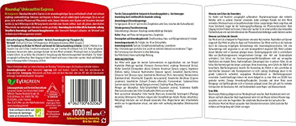 Roundup Weed Free Express, 1 liter spray bottle, weed killer, for controlling weeds, grasses and moss