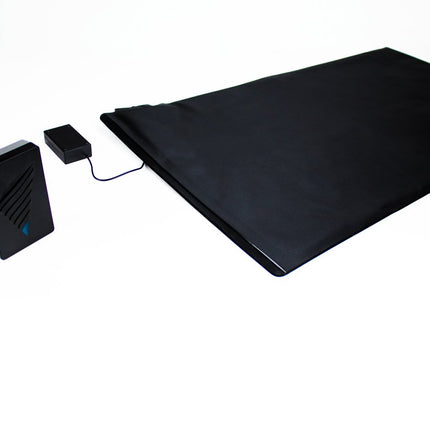 Pratoline wireless alarm mat - care aid - with vibration receiver - 70cm x 40cm - dementia fall prevention - anti-walker protection
