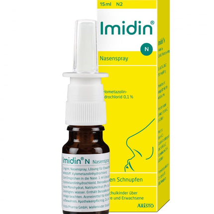 Imidin N - Nasal spray for colds - Twin pack at a special price (2 x 15 ml nasal spray)