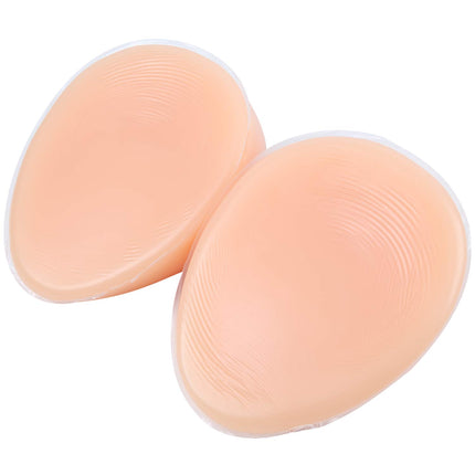 IVITA Cup B Silicone Breast Forms Crossdresser Cosplay Transgender Prosthesis Mastectomy Fake Breasts Lifelike Breast (Beige, Cup B Size, 600g/Pair, Dimensions (LWH): 15 * 10.9 * 5.5cm)