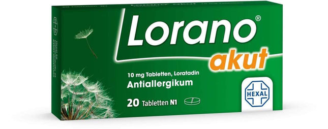 Lorano acute tablets, 20 pcs