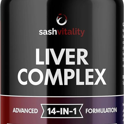 High-potency liver care and detox capsules | Milk thistle, artichoke, dandelion, and choline | Essential natural ingredients for healthy liver function | 120 vegan capsules