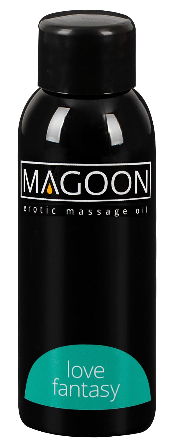 Magoon Love Fantasy Massage Oil – arousing quality oil for women and men, smooth sex pleasure, sensual, skin-friendly, 100 ml