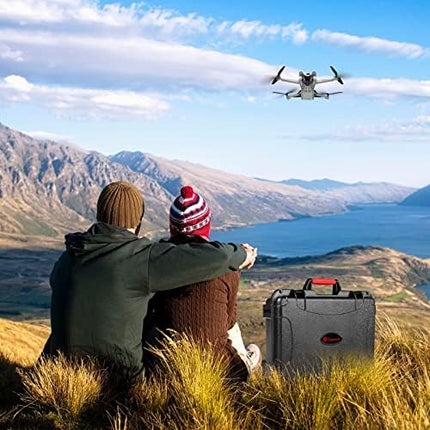 Smatree 10.2 Liter Waterproof Thicken Hard Case for DJI Mini 3 Pro, DJI Mini 4 Pro &amp; RC Battery Accessories (Drone and Accessories Not Included)