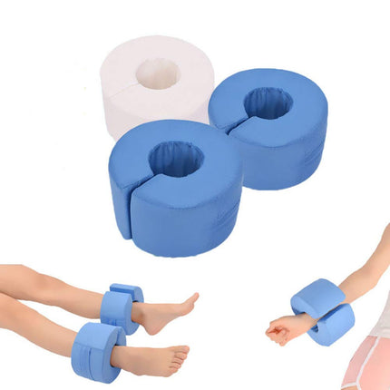 2PCS Heel Protector Anti-Decubitus - Ecubitus Heel Protector Anti-Decubitus Foot Cushion Hand Support - Footrest Cushion Heel Protector Heel Protector,Blue,17X10cm