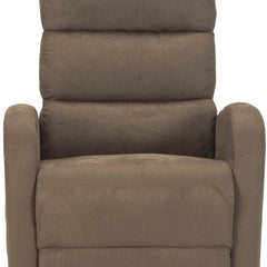 POLTRONE ITALIA Jessica 2 Motors PERSONALIZED recliner chair with medical device 4 wheels micro spring seat fluffy brown
