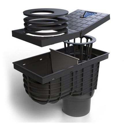Downpipe drain, gutter drain, rain gully DN 110 325 A