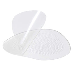 URAQT Foot Cushion Pads, 3 Pairs Silicone Pads Forefoot Gel Cushion Forefoot Shoe Insoles Anti-slip for Gel Cushion Forefoot Heel Protection High Heels Shoe Pads, Insoles Forefoot, Ball Cushion