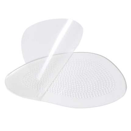 URAQT Foot Cushion Pads, 3 Pairs Silicone Pads Forefoot Gel Cushion Forefoot Shoe Insoles Anti-slip for Gel Cushion Forefoot Heel Protection High Heels Shoe Pads, Insoles Forefoot, Ball Cushion