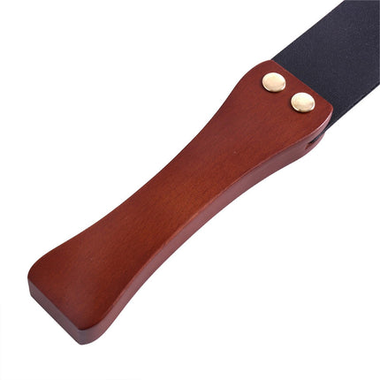 Whip for Sex - Fetish Erotic Bondage SM Paddle Crop - Sex Toy for Couples - Lustful Love Games (Black)