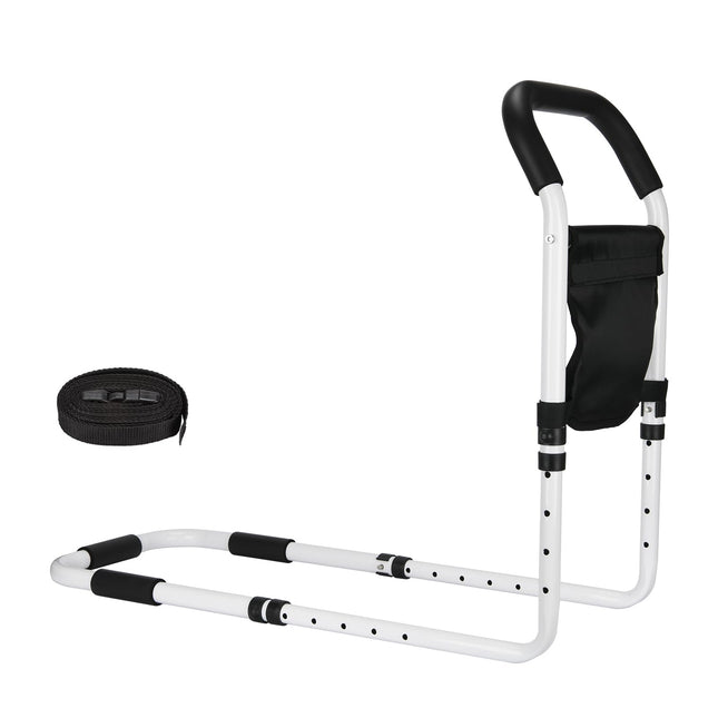 kajkey bed riser - bed riser - stable handle to support getting out of bed, bed entry aid - easy help when getting in and out of bed