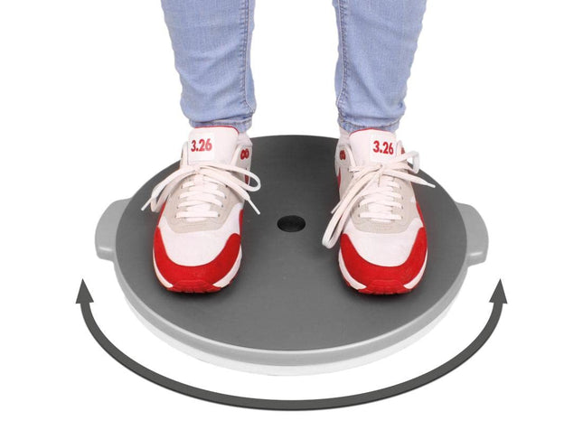 FabaCare EasyTransfer turntable, turntable with 360° continuous rotation, transfer aid up to 130 kg, non-slip transfer disc, transfer aid 41 cm diameter