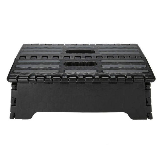 Elderly Step Stool, Portable Folding Step Stool for Elderly Pregnant Bathroom Travel, Load Capacity up to 136 kg, 37.8 x 21.6 x 13 cm