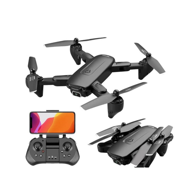 LUXWALLET SG ProX5 Quadcopter RC Drone with Full HD Camera, Carrying Case, 30km/h-200 Meters Distance, Black