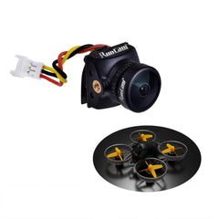 RunCam Nano 2 FPV Camera 1/3" 700TVL CMOS FPV Camera 1.8mm (M8) FOV 170° PAL/NTSC Not Switchable 3.2g Mini Action Cam for RC FPV Drone Tinywhoop Cinewhoop
