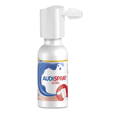 AUDISPRAY Ultra - Treatment of earwax plugs - Fast dissolution of earwax plugs - Ear - Spray 20 ml
